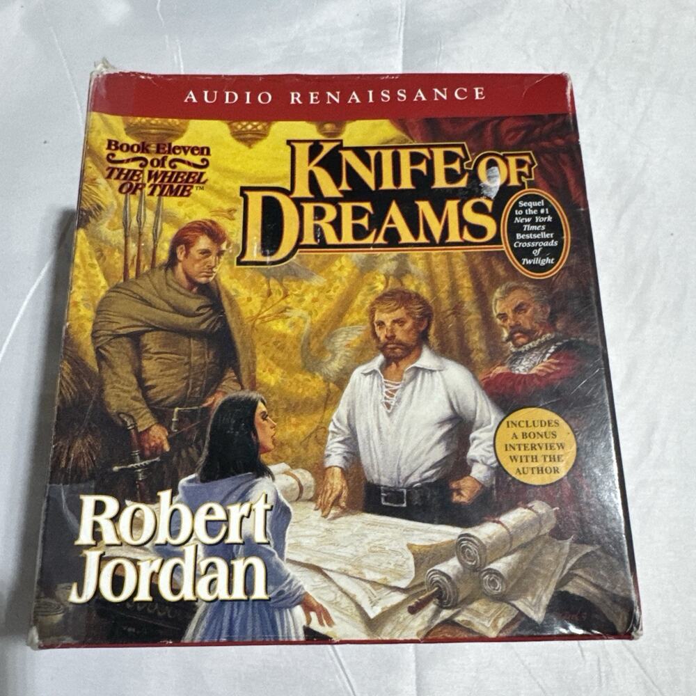 Knife of Dreams. Wheel of Time Series Book 11 Robert Jordan Audiobook CD GOOD